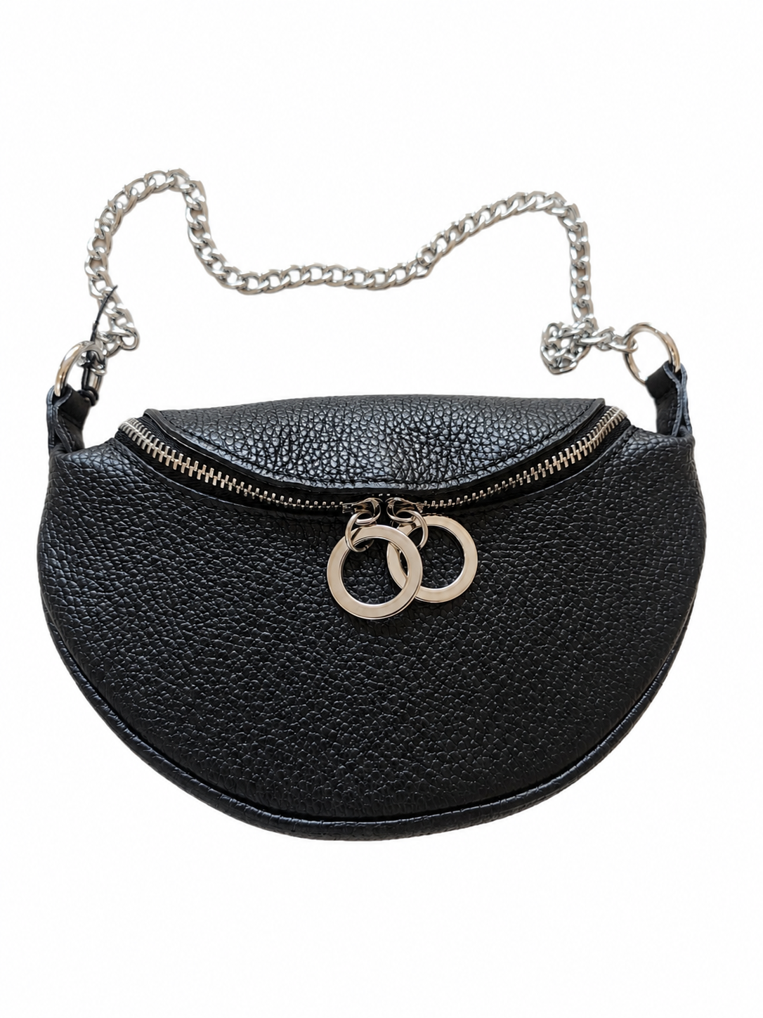 Kompakte Damen-Lederhandtasche – Made in Italy