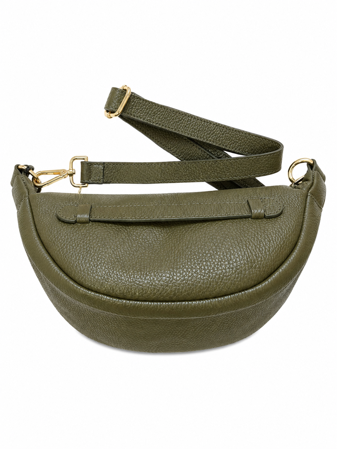 Damen-Leder-Umhängetasche – Made in Italy