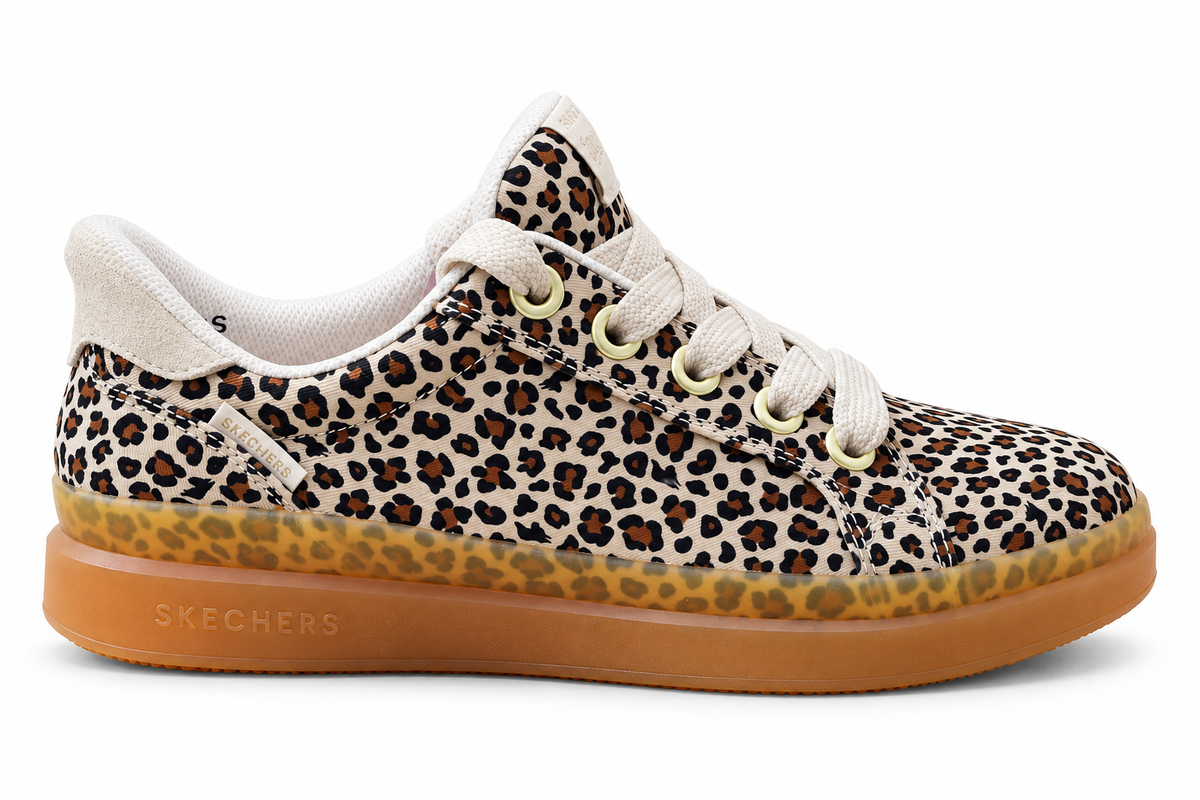Skechers x Snoop Dogg CourtSide – Nature Girlz Damen-Sneaker, Natural