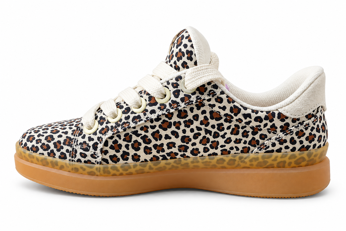 Skechers x Snoop Dogg CourtSide – Nature Girlz Damen-Sneaker, Natural