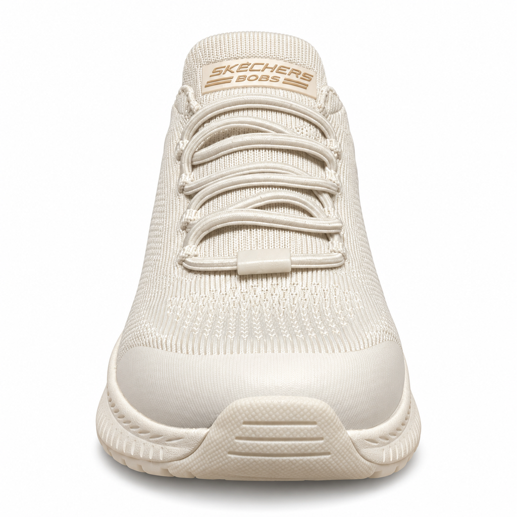 Skechers Slip-ins BOBS Squad 4 – Dire Step Damen-Sneaker Offwhite
